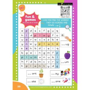 Footstep Phonics Step 3 activity answers
