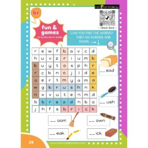 Footstep Phonics Step 3 activity answers