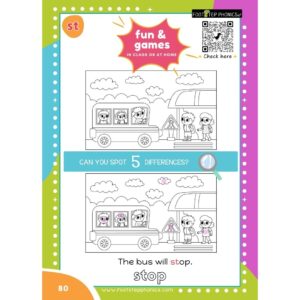 Footstep Phonics Step 3 activity answers
